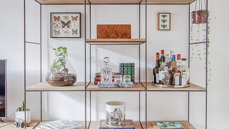 Meuble de salon dans le 8ème parisien