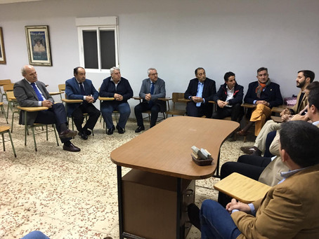 La Permanente continua con las visitas institucionales a las Hermandades y Cofradías gaditanas