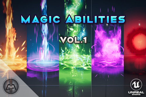 AoE Magic Abilities Vol.1 - UE 4 | Gabriel Aguiar Prod