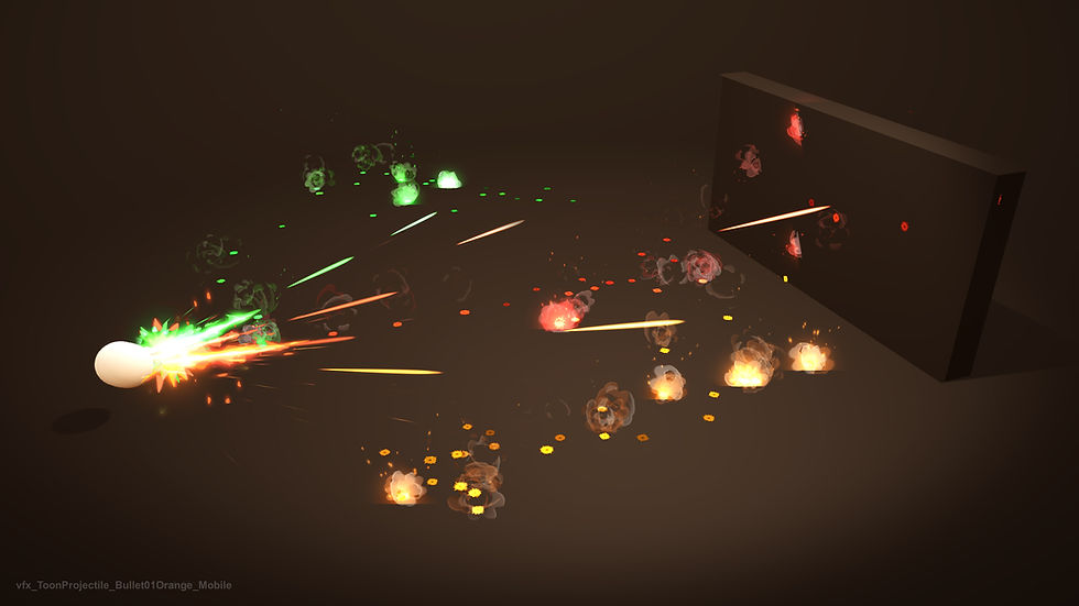 Thumbnail: Unique Toon Projectiles Vol.1 - UNITY
