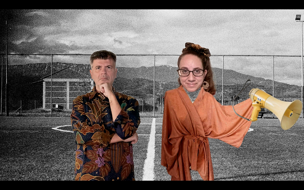 Foivos & Nefeli ready for the match