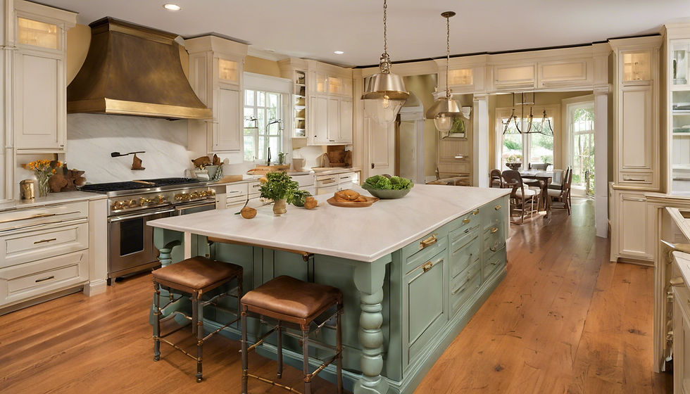 Mixing metals in interior design