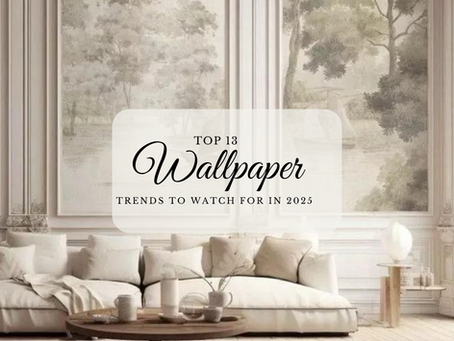 13 Wallpaper Trends to Watch for in 2025