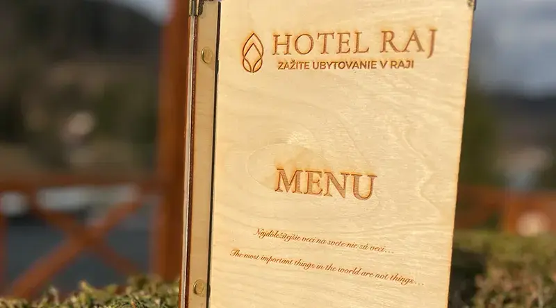Nový jídelníček v Hotelu Raj – gastronomie Slovenského ráje v novém příběhu