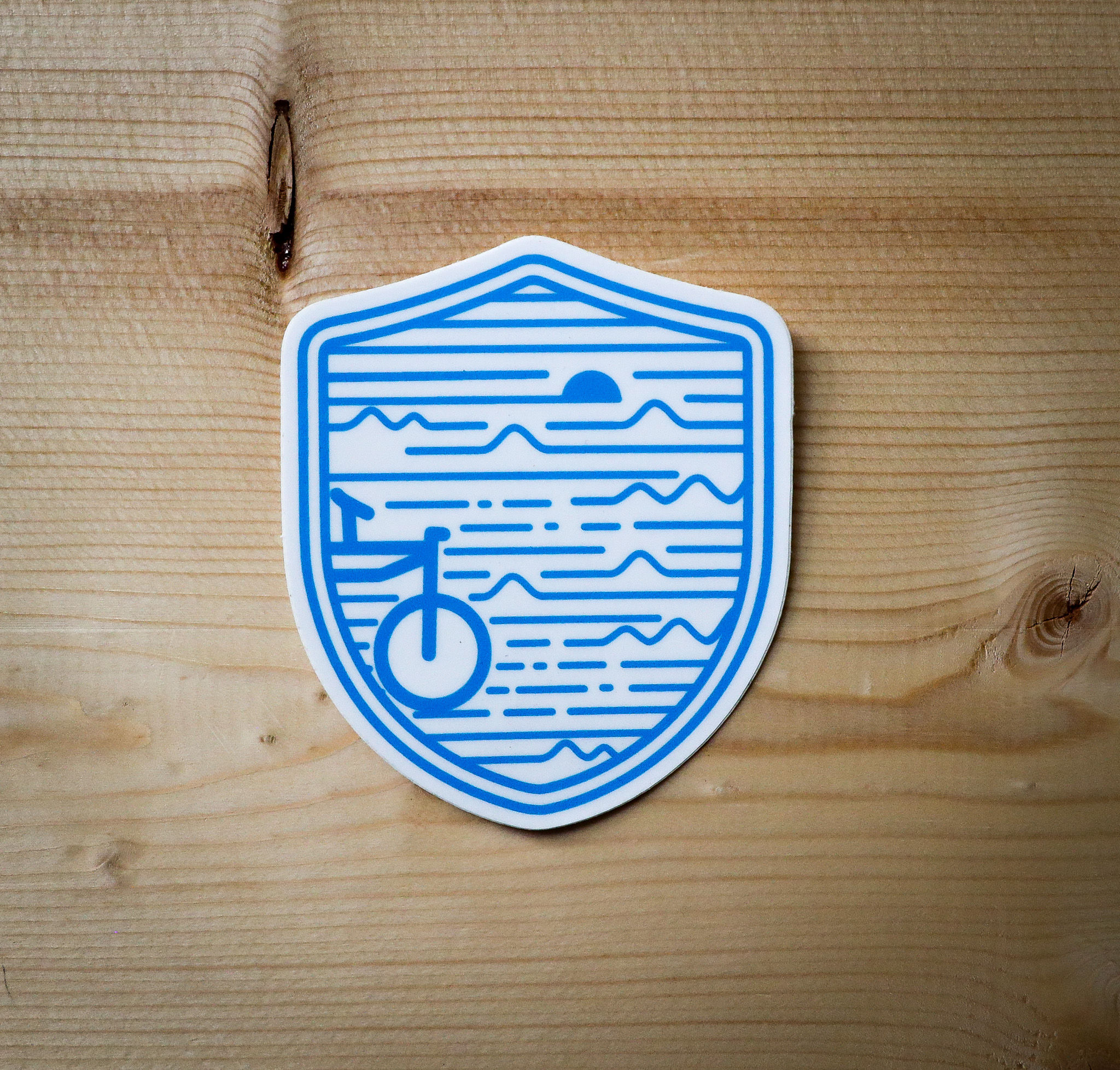 Lake Hodges Duathlon Sticker