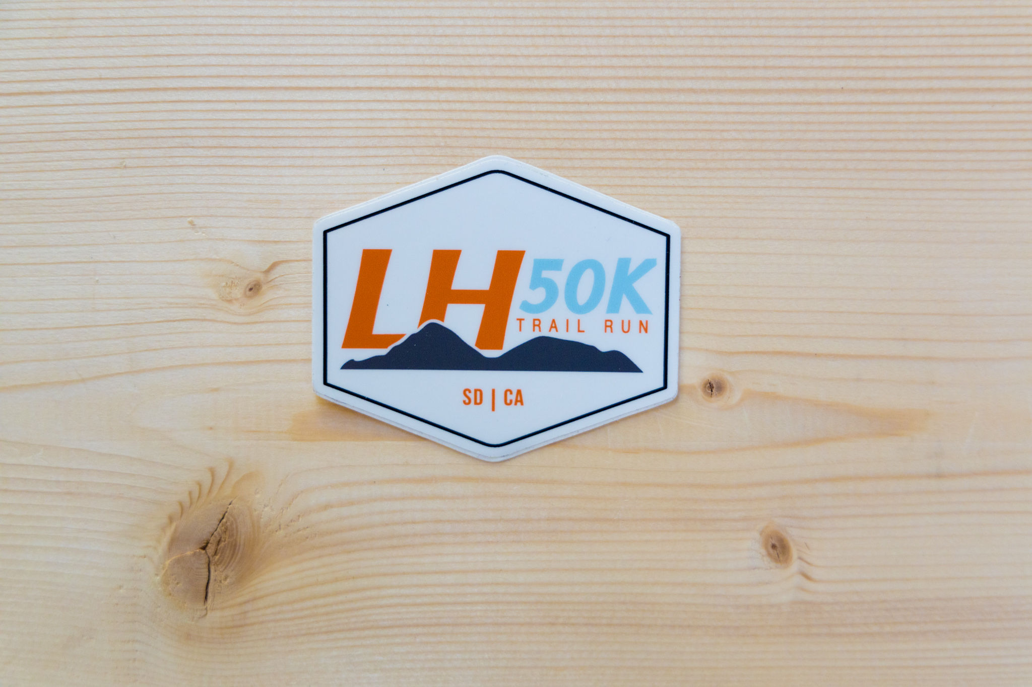 Lake Hodges Offcial 50k Sticker