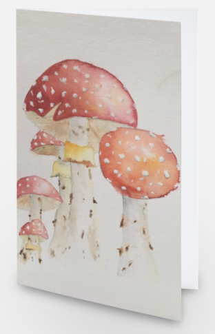 062 Mushrooms | Charmaineart