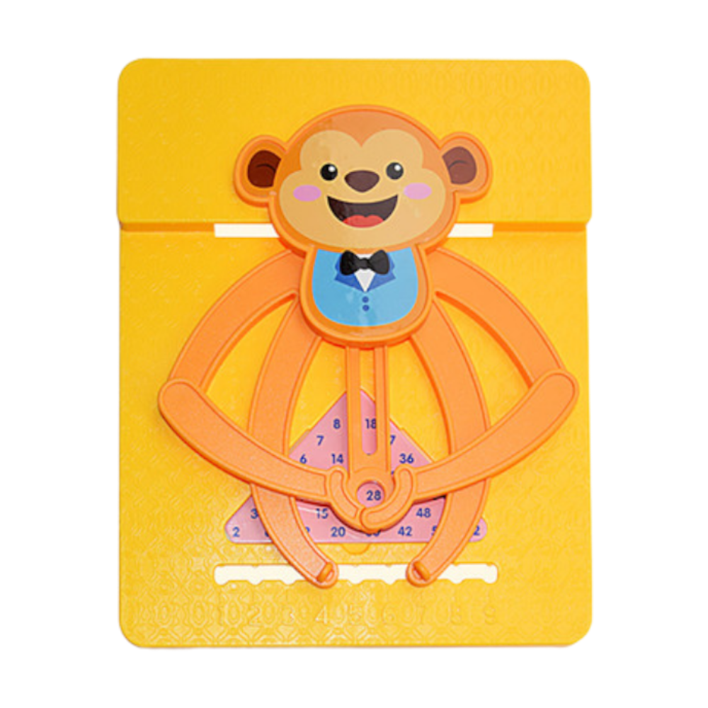 Tabuada Aprenda Brincando com o Macaco - Steam Toys