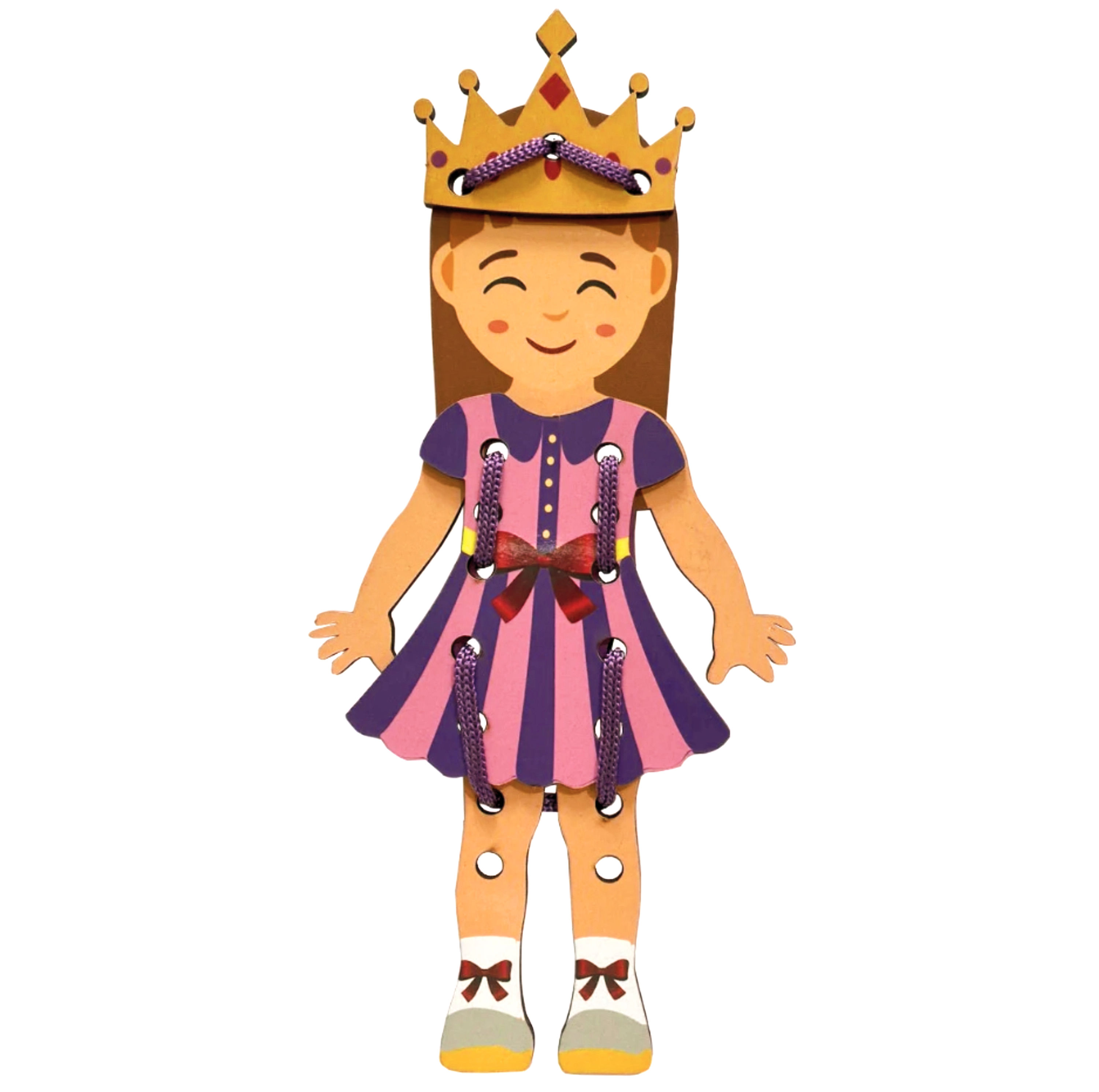 Meus Primeiros Alinhavos Princesa Fashion - BATE BUMBO