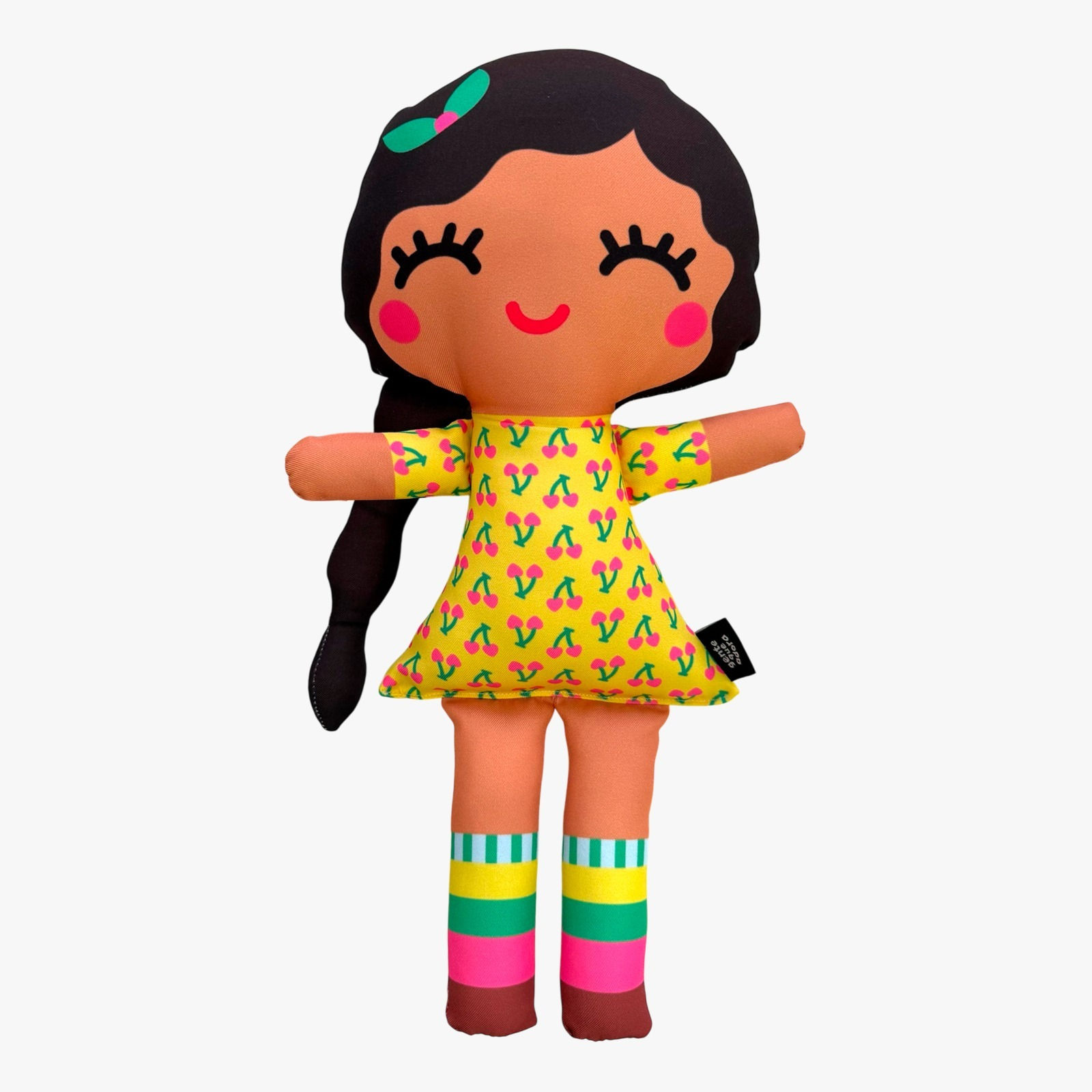 Boneca Mahê Parda Cerejinhas Naninha - Gente Que Adora