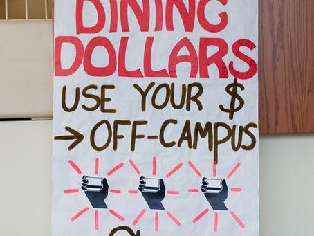 Movement To Liberate Dining Dollars Takes First Steps
