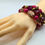 Thumbnail: Hot Pink Beaded Bracelets for Women Jewelry Boho Beaded 3 Stacked Set