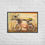 Thumbnail: Framed Wall Art, Cat And Bicycle In Alley, Living Room Decor