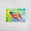 Thumbnail: Framed Fine Art Print, Rainbow Beta Fish, Fish Wall Art