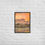 Thumbnail: Framed Wall Art, Seaside Village With Sunset, Fine Art Print