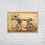 Thumbnail: Framed Wall Art, Cat And Bicycle In Alley, Living Room Decor