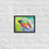 Thumbnail: Framed Fine Art Print, Rainbow Beta Fish, Fish Wall Art