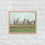Thumbnail: Framed Wall Art, Stone Henge English Fine Art Print, Landscape Art