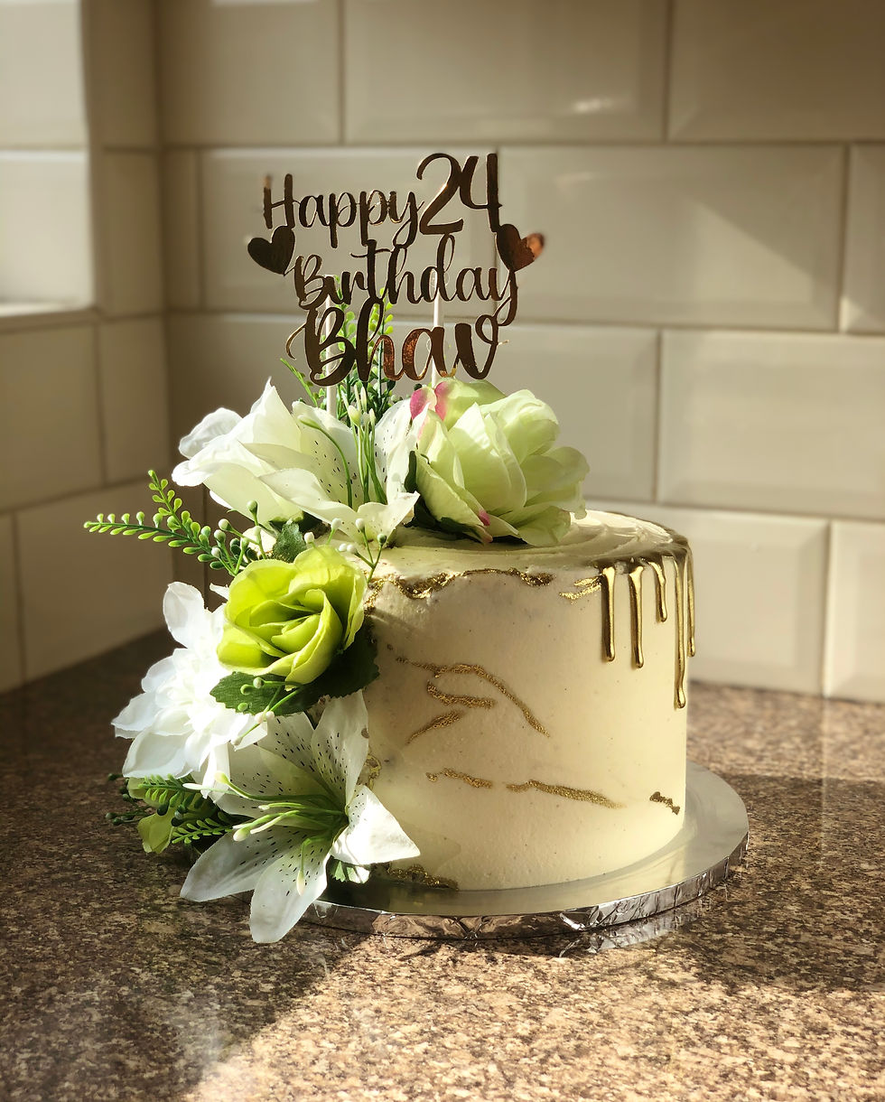 Sage Rose Cake
