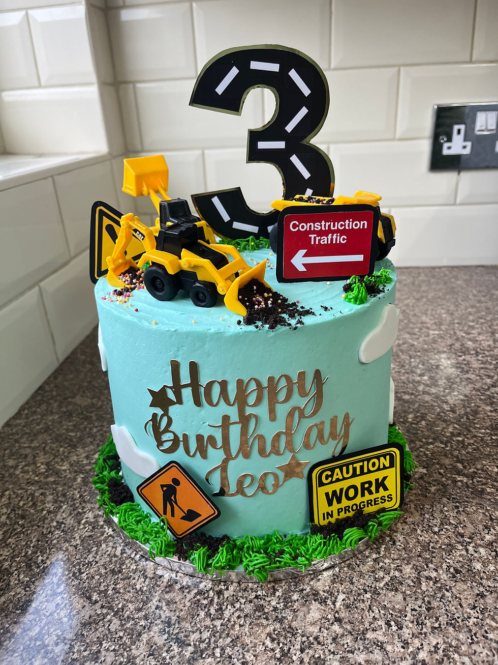 Construction Cake