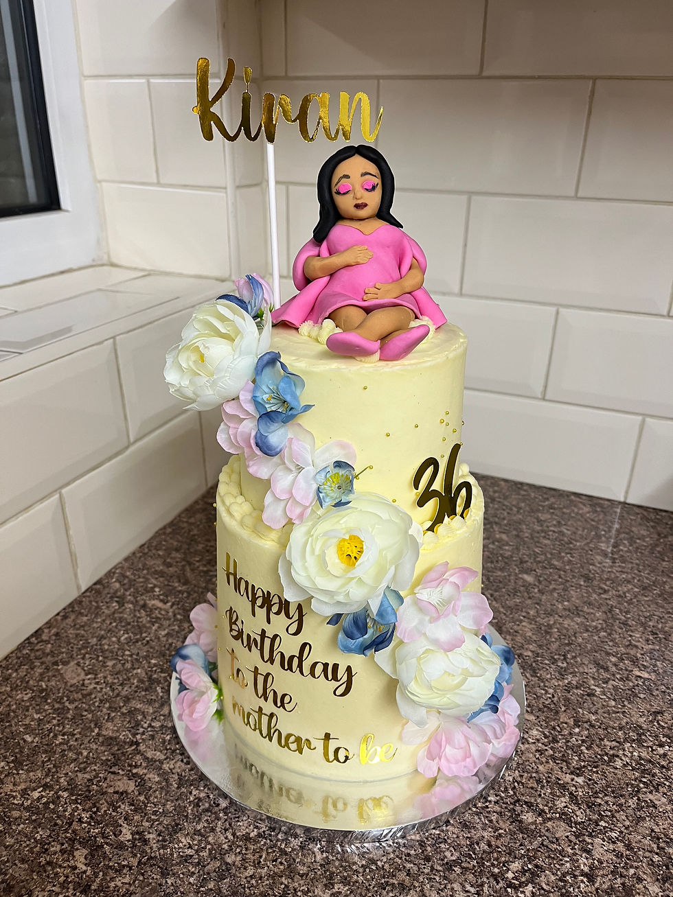 Two tier cake