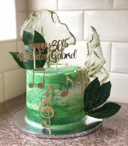 Green Plant Cake