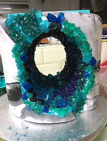 Isomalt cake