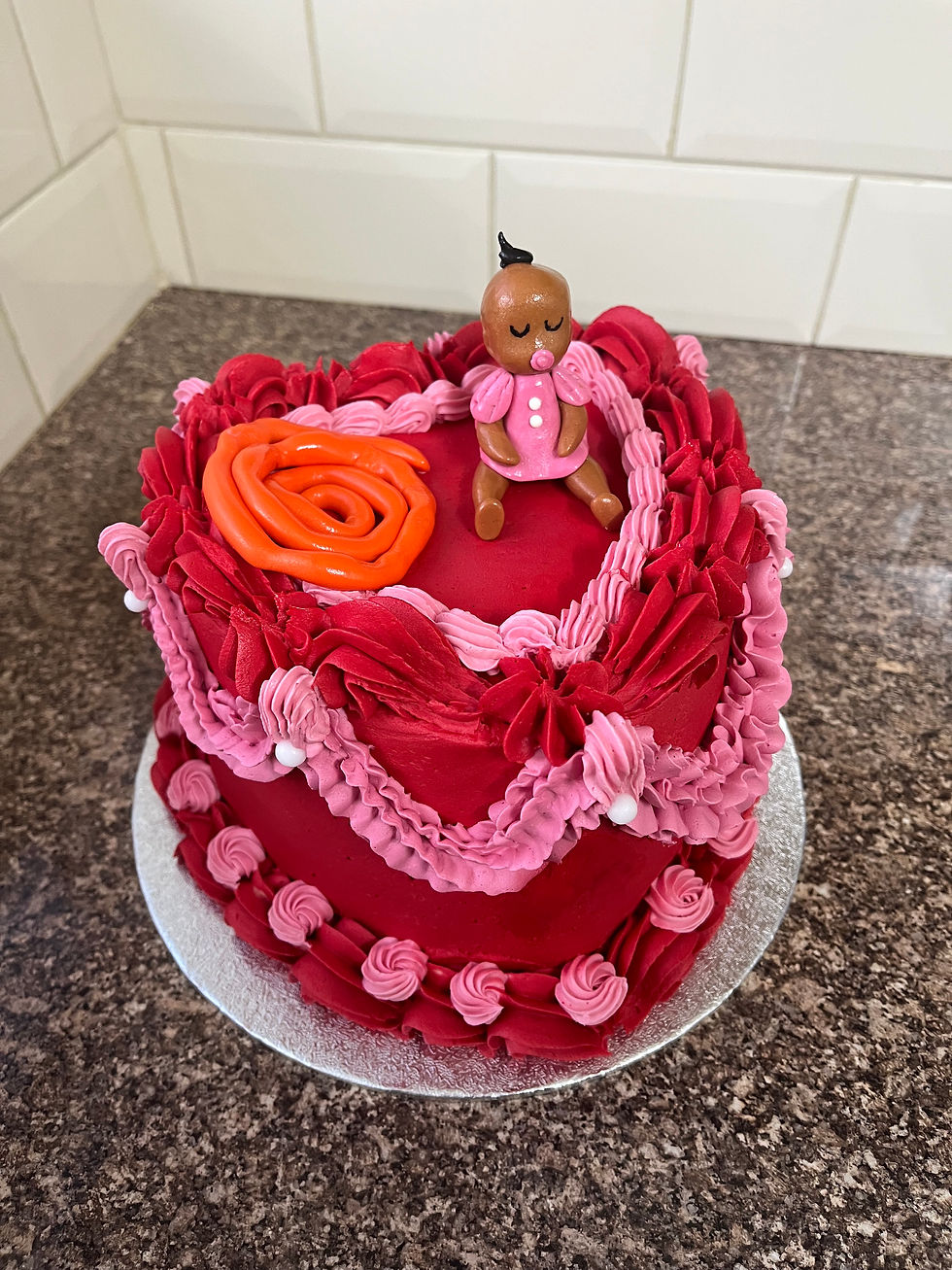Jalebi Baby Cake