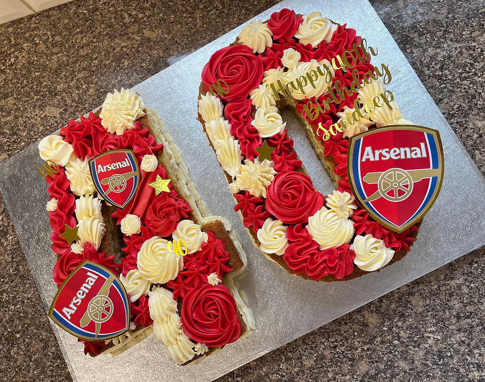 Arsenal Cake