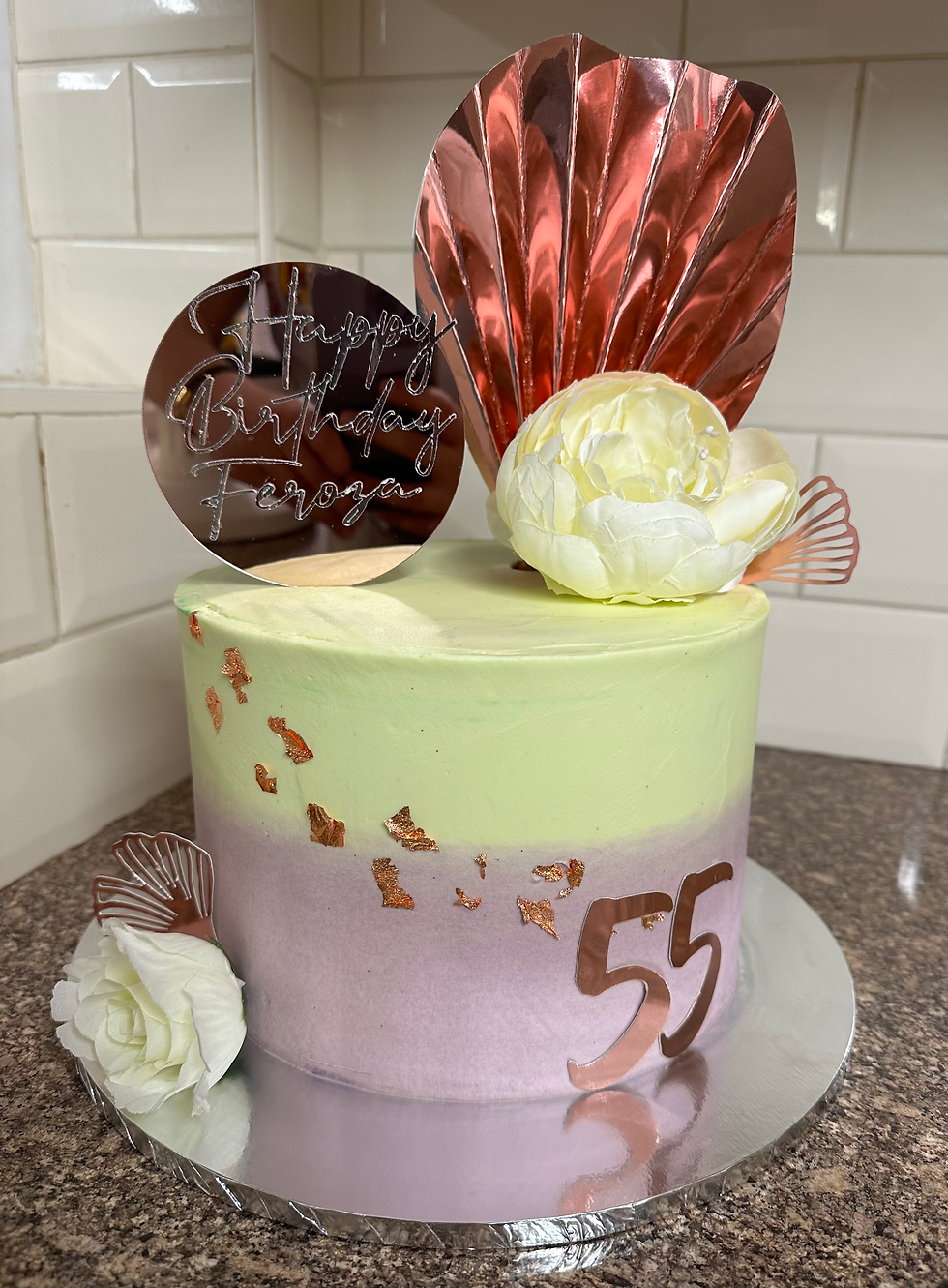 55th Birthday Cake