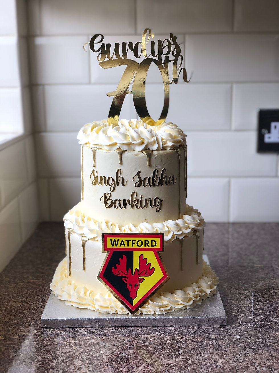 Singh Sabha Barking Cake