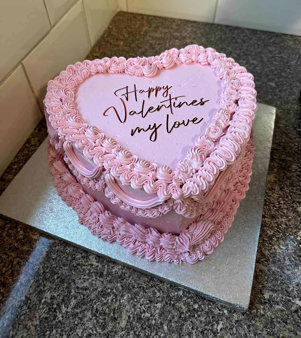 Valentines Lambeth Cake