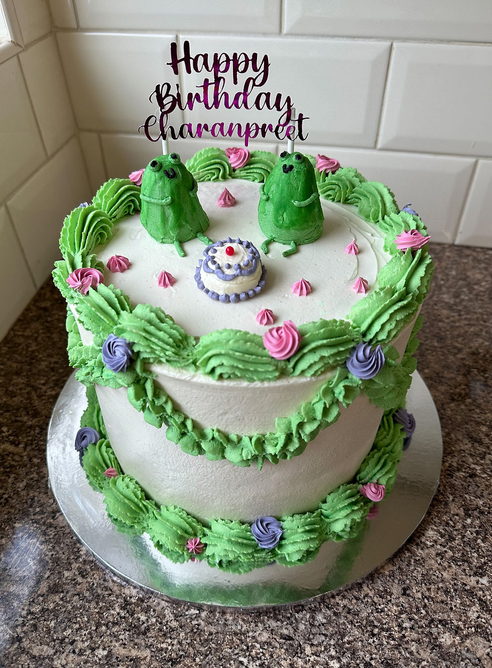Frog cake