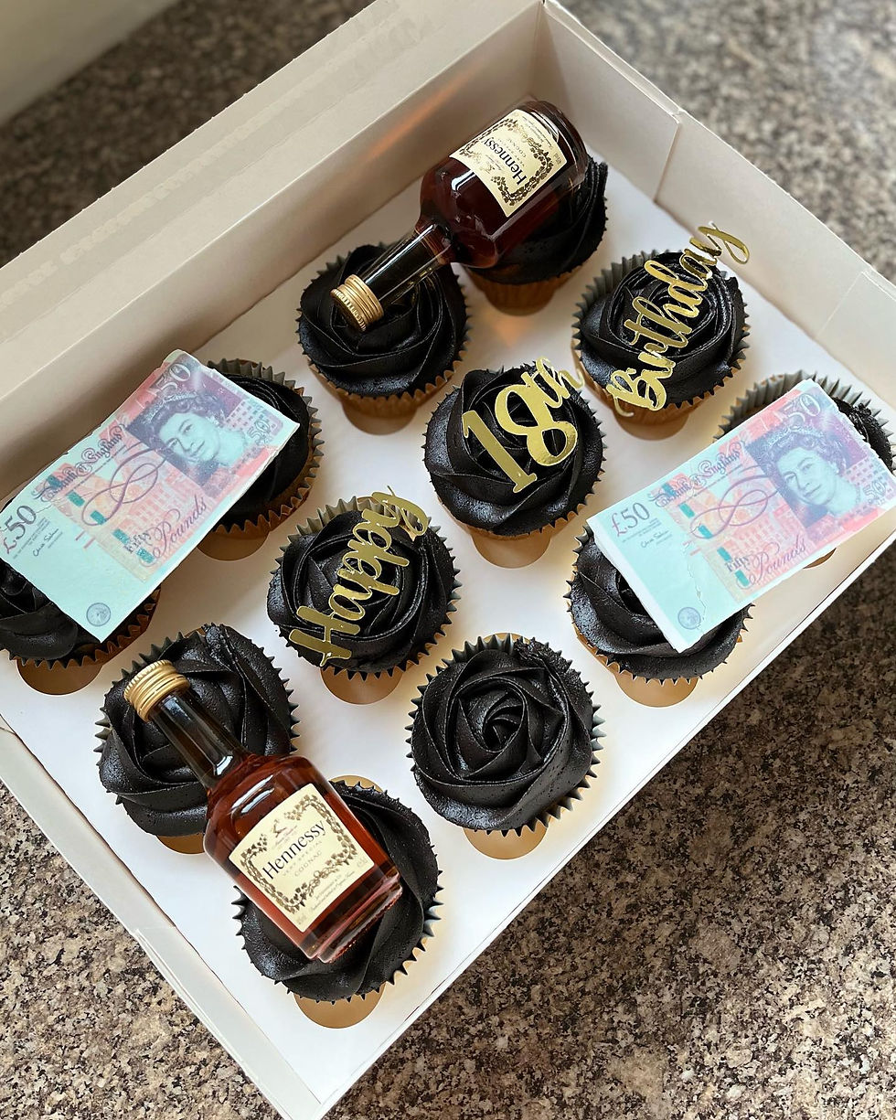 Black Cupcakes