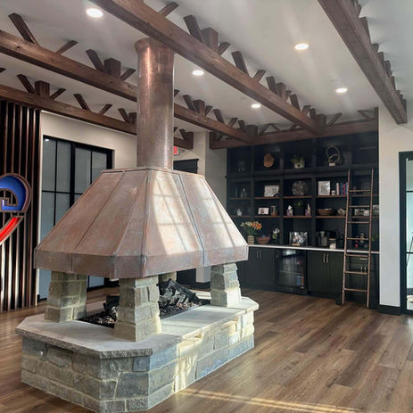 commercial build main area

