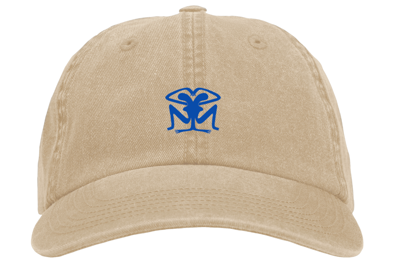 Cotton twill cap - beige