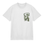 Thumbnail: Mens boxy oversized tee - Green striped body no.1
