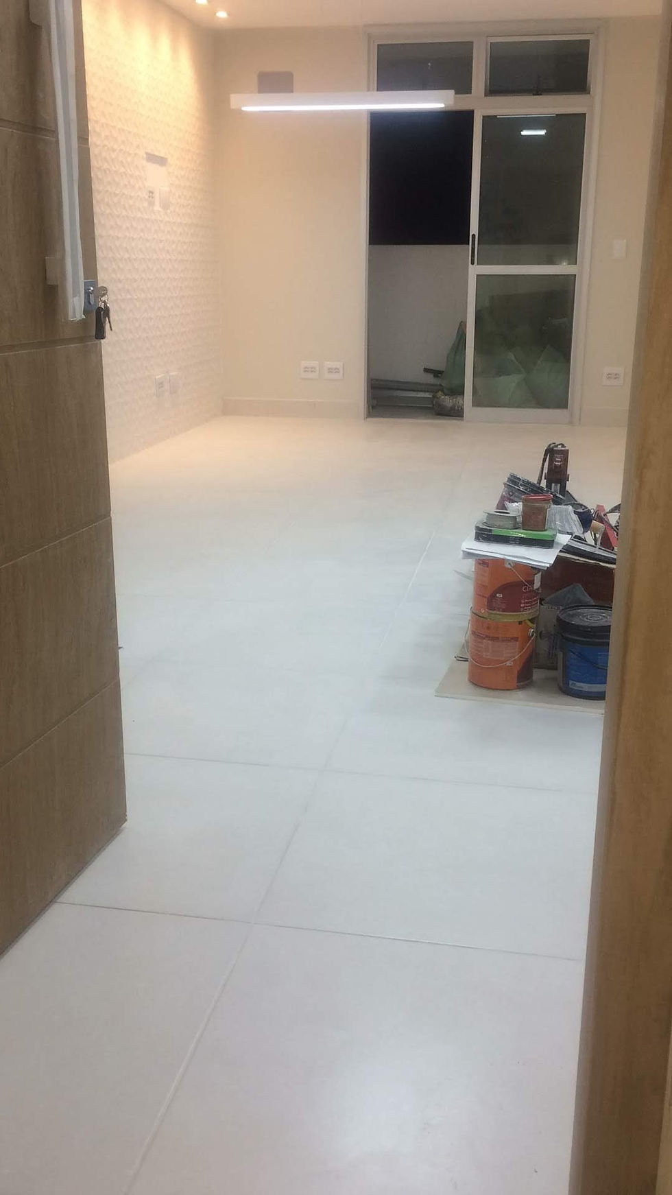 Instalaçaõ de piso porcelanato