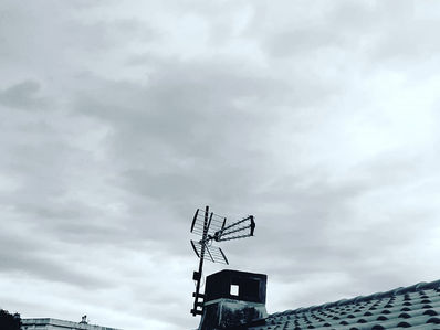 Remise en état d'une antenne hertzienne pour un hôtel de #portvendres