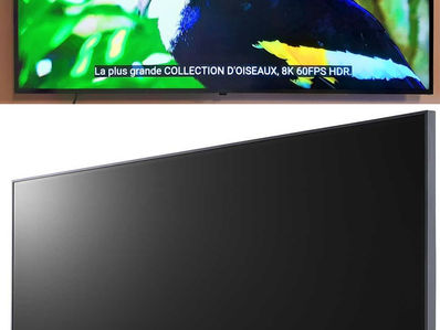 Livraison et installation murale à la place de l'ancienne d'un superbe tv #LG #55UQ81003LB #4K #HDR
