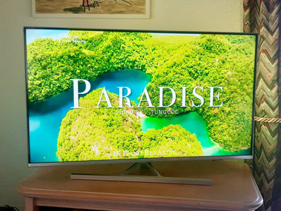 Livraison 43 pouces #Philips #smarttv #Ambilight #Andoid avec pied central pivotant.
#banyuls