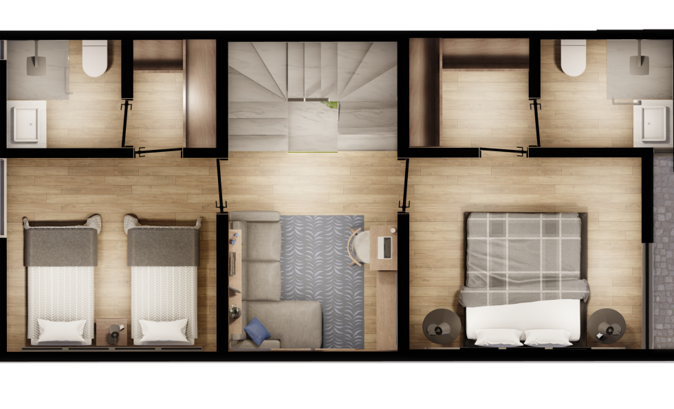 Accanta casas en venta zapopan modelo Avanti planta alta