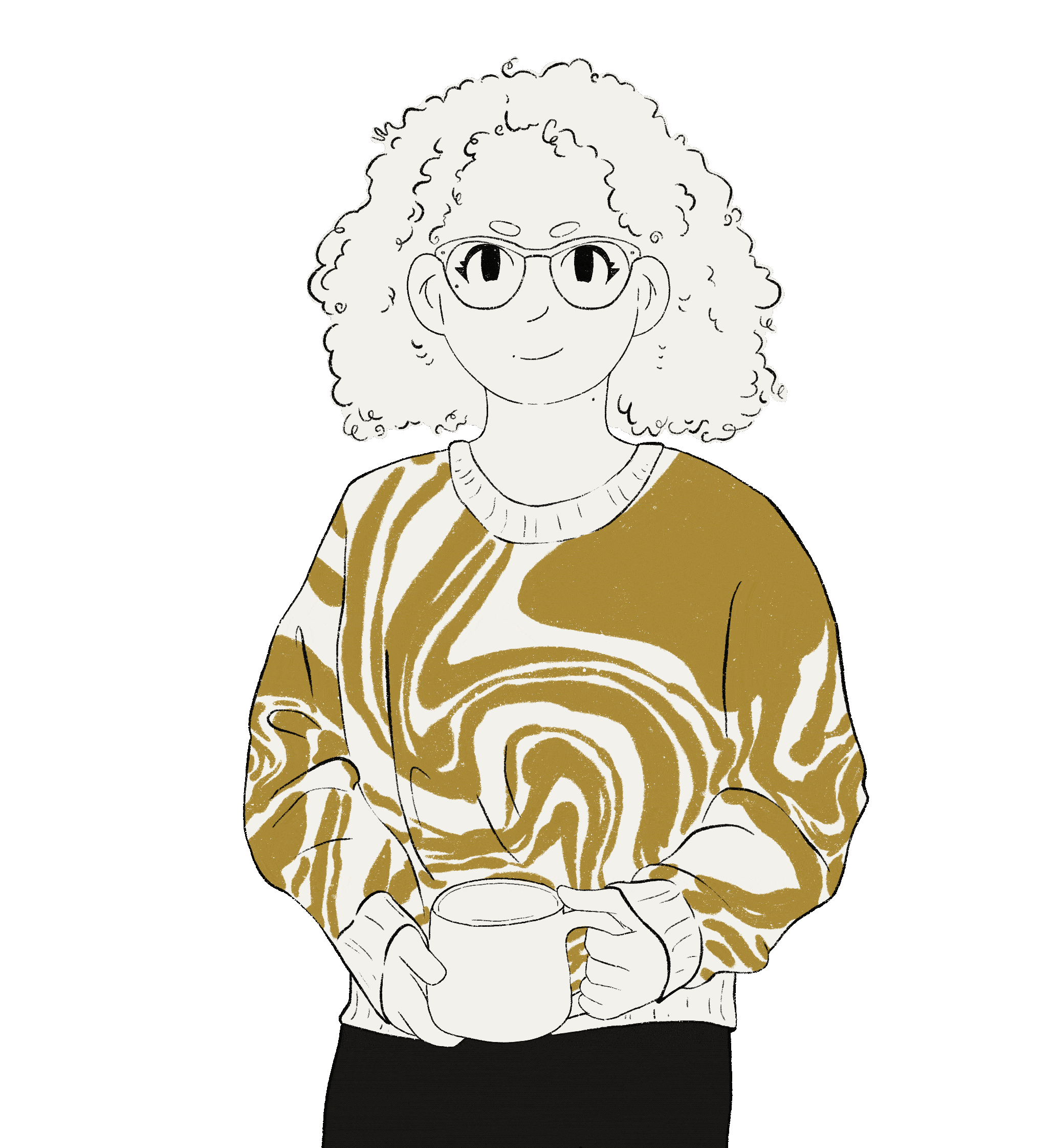 Animated GIF of my self portrait