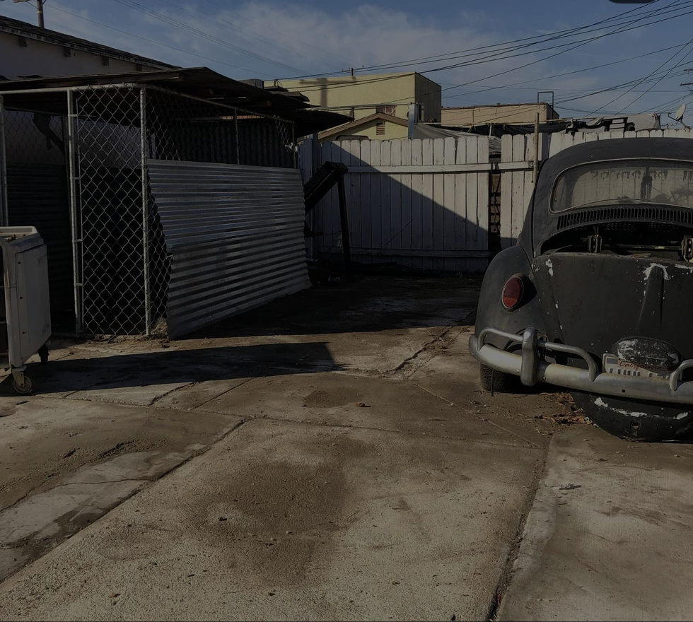 area cleared and a car "was found"