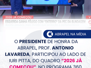 Prof. Antonio Lavareda na CNN 