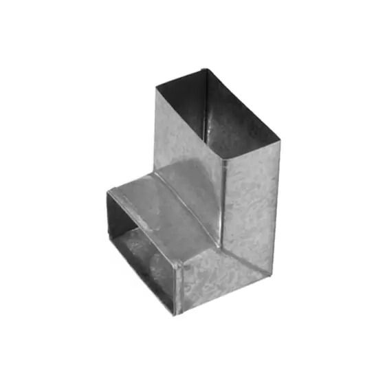 Pé para Calha Retangular Galvanizado 28 cm