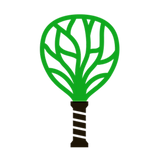 Logo pala de Grün Padel Club, Puerto Varas