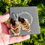 Thumbnail: Dappled Tan Pheasant Shield Earrings