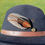 Thumbnail: Guinea Fowl Bullet Casing Hat Pin On Hat