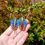Thumbnail: Spotty Guinea Fowl Feathers Topped With Peacock and Rooster Hanging
